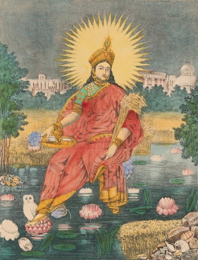 Shri Shri Lakshmi, ca. 1880 da Unbekannt