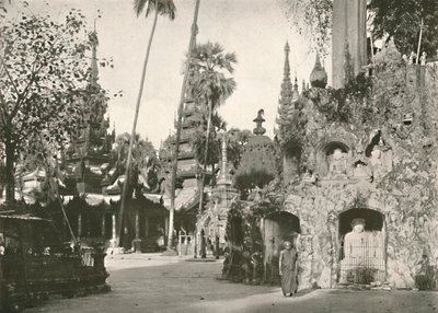 Santuari alla Pagoda Shwe Dagon, Rangoon da Unbekannt
