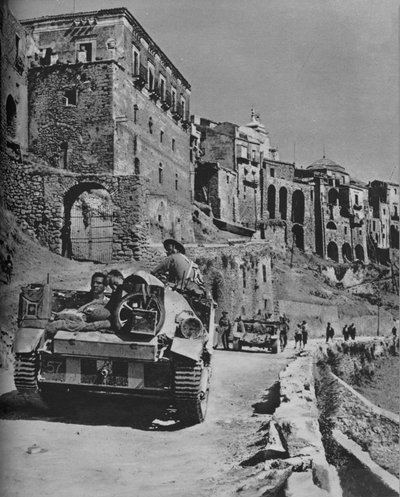 Assalto alla Fortezza di Montagna Siciliana, 1943 da Unbekannt