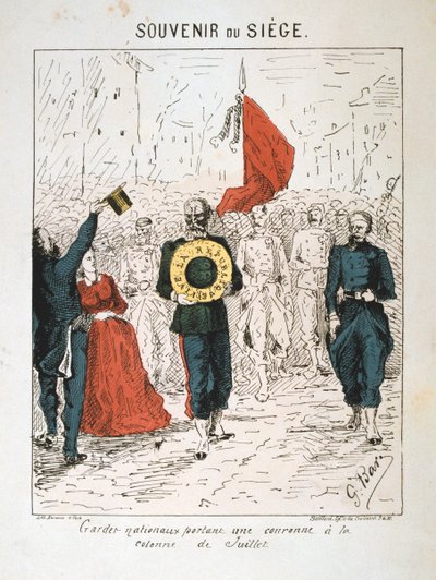 Assedio di Parigi, 1870-1871 da Unbekannt