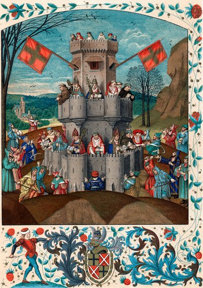 Assedio della Fortezza della Fede da Unbekannt