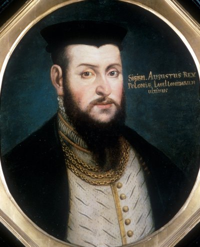 Sigismondo II Augusto, co-sovrano della Polonia con suo padre 1530-1548, sovrano unico dal 1548 da Unbekannt
