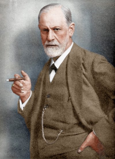 Sigmund Freud, neurologo austriaco da Unbekannt