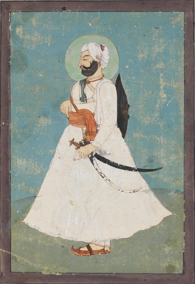 Nobile sikh di profilo da Unbekannt