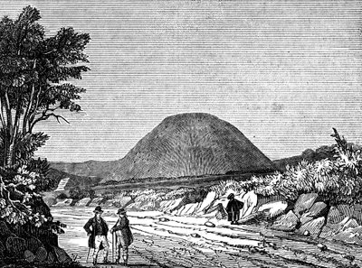 Collina di Silbury, Wiltshire, Inghilterra, 1836 da Unbekannt