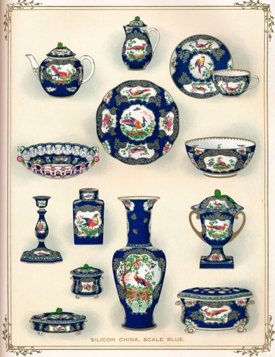 Porcellana di silicio, Scala Blu, inizio XX secolo, 1911 da Unbekannt