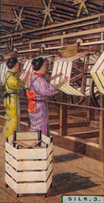 Seta, 3. - Filatura della Seta, Giappone, 1928 da Unbekannt