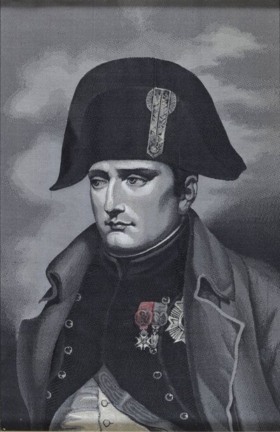 Ritratto tessuto in seta dell