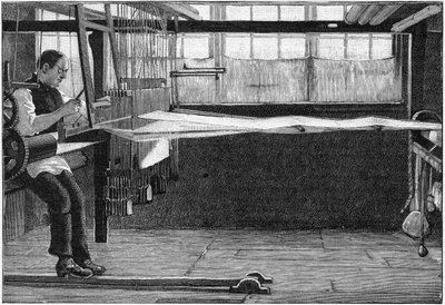 Tessitore di seta, Bethnal Green, East London, 1893 da Unbekannt