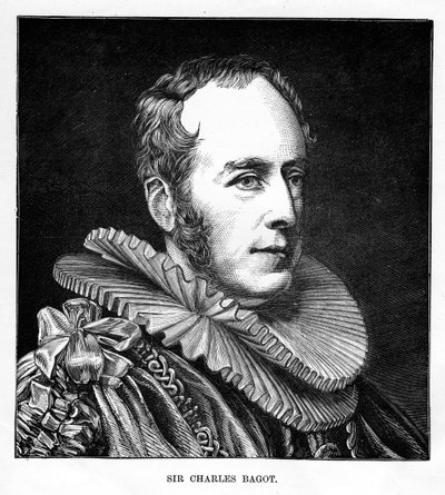 Sir Charles Bagot, diplomatico inglese, XIX secolo da Unbekannt