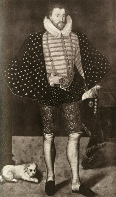 Sir Christopher Hatton, 1909 da Unbekannt