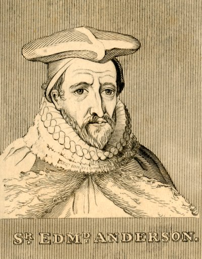 Sir Edmund Anderson, 1530-1605, 1830 da Unbekannt