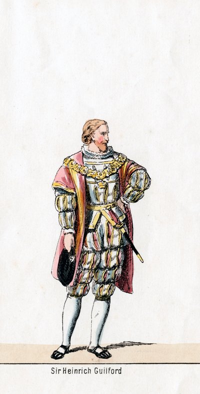 Sir Henry Guildford, costume per l