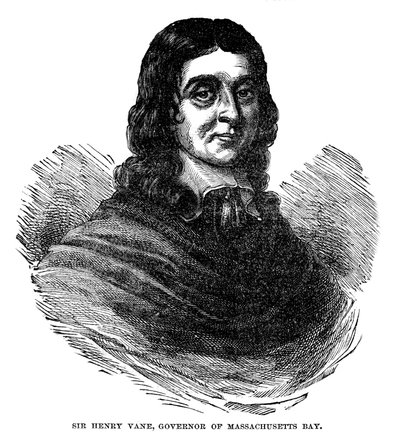 Sir Henry Vane, governatore del Massachusetts, 1872 da Unbekannt