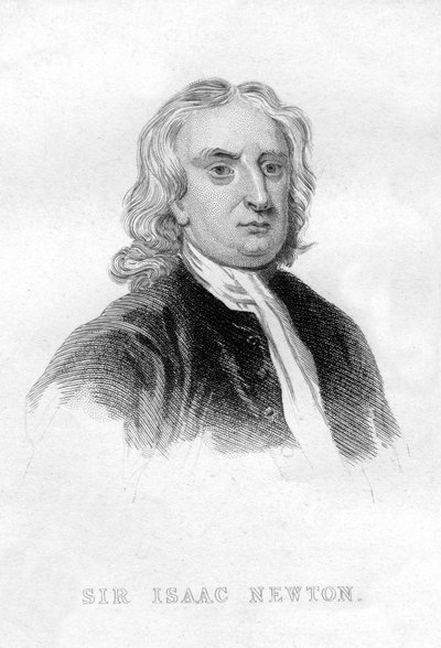 Sir Isaac Newton, matematico, astronomo e fisico inglese da Unbekannt