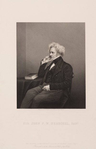 Sir John Herschel, astronomo e scienziato inglese, c. 1860 da Unbekannt