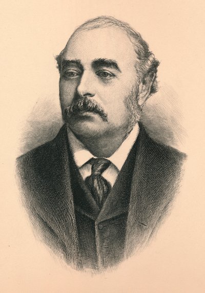 Sir Matthew White Ridley, 1° visconte Ridley 1842-1904, politico conservatore britannico da Unbekannt