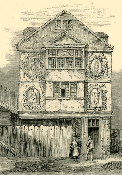 Loggia di Sir Paul Pindar, 1791, c1872 da Unbekannt