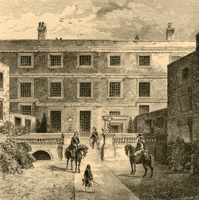 Casa di Sir R. Clayton, fronte del giardino, 1897 da Unbekannt