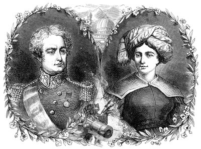 Sir Robert e Lady Sale, XIX secolo da Unbekannt