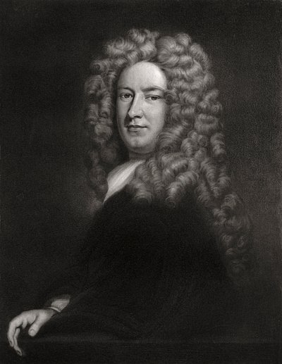Sir Samuel Garth, medico e poeta inglese c1705-1710, 1906 da Unbekannt