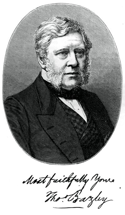 Sir Thomas Bazley, 1° baronetto, produttore e politico britannico da Unbekannt