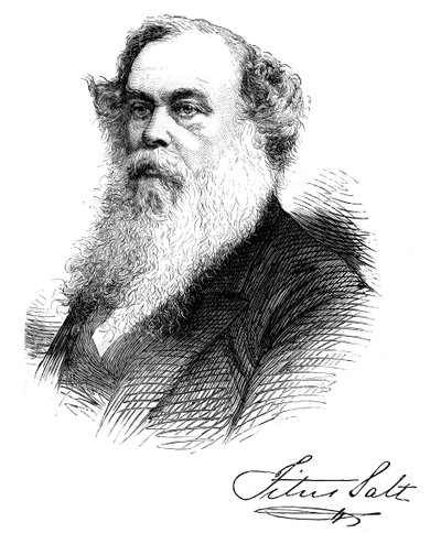 Sir Titus Salt, produttore e benefattore britannico, c1880 da Unbekannt