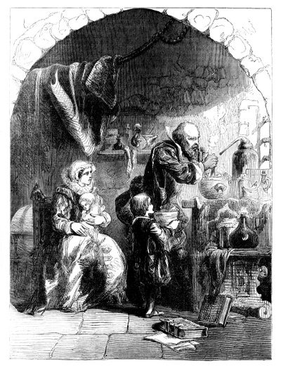 Sir Walter Raleigh 1554-1618 in prigione, c1902 da Unbekannt