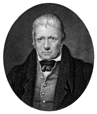 Sir Walter Scott, 1° baronetto, romanziere e poeta storico scozzese, 1877 da Unbekannt