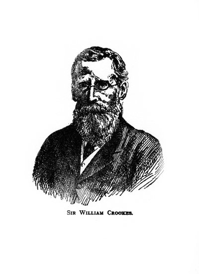 Sir William Crookes, chimico e fisico inglese, XX secolo da Unbekannt