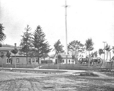Sito del vecchio Fort Wayne, Indiana, USA, c1900 da Unbekannt