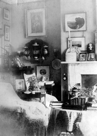 Salotto, c1882 da Unbekannt