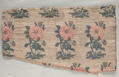 Manica con cespugli di rose e farfalle, inizi del 1600 da Unbekannt
