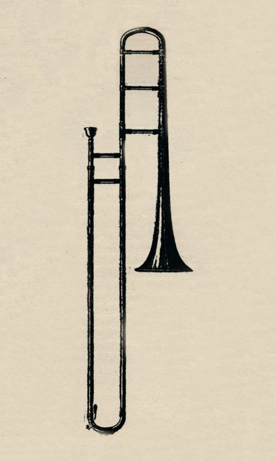 Trombone a tiro, 1910 da Unbekannt