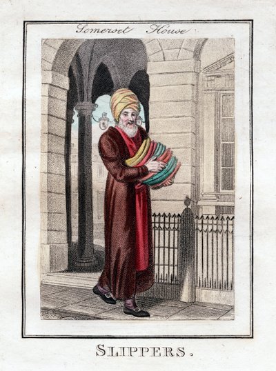 Pantofole, Somerset House, Londra da Unbekannt