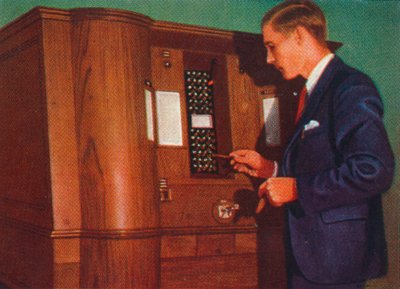 Slot machine che gioca a bridge, 1938 da Unbekannt