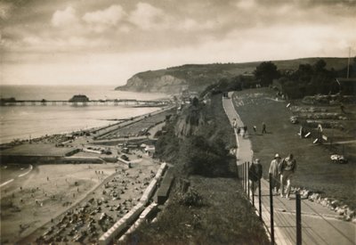 Small Hope Bay e Shanklin Pier, I.W., dalla Passeggiata sulla Scogliera da Unbekannt