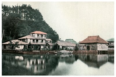 Piccolo hotel estivo, Kanazawa, Giappone da Unbekannt