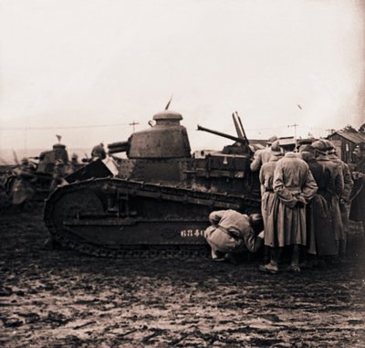 Piccolo carro armato, c1914-c1918 da Unbekannt