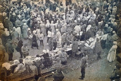Mercato di Smolensk, Mosca, URSS, anni 1920 da Unbekannt