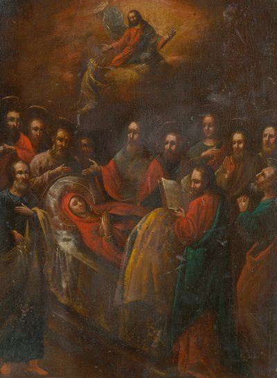 La morte della Vergine Maria da Unbekannt