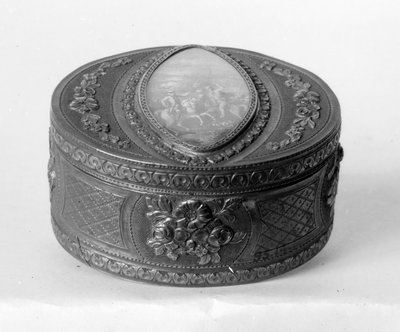 Tabacchiera con miniatura rappresentante scena di battaglia, fine XVIII secolo da Unbekannt
