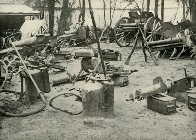 Alcuni bottini del campo di battaglia, 1919 da Unbekannt