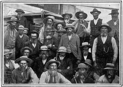 Alcuni ufficiali boeri di Cronje dopo Paardeberg, 2a Guerra Boera, 1900 da Unbekannt