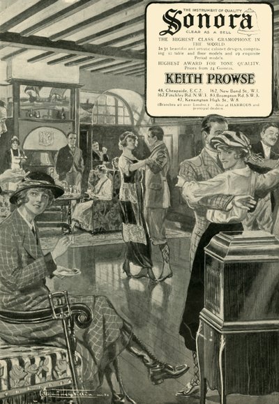 Sonora - Il grammofono di classe più alta del mondo, 1920 da Unbekannt