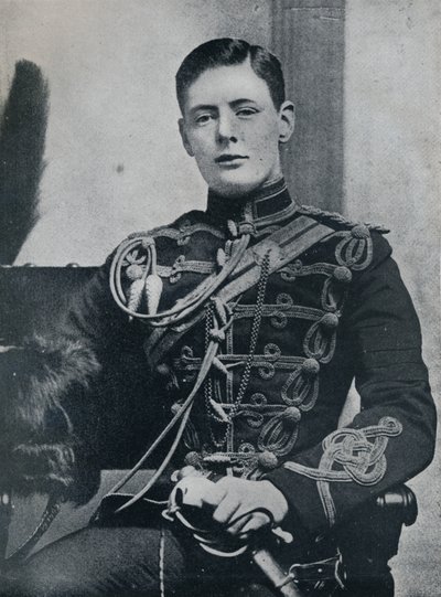 Presto fu un sottotenente audace nel 4° Ussari, 1895 da Unbekannt