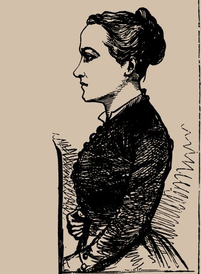 Sophia Perovskaya davanti alla corte, 1881 da Unbekannt