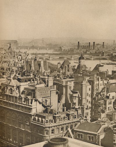 Vista sud-est da Bush House fino a Blackheath, c1935 da Unbekannt