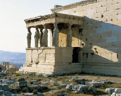 Facciata sud del tempio dell