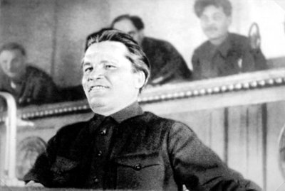 Politico sovietico Sergei Kirov, 17° Congresso del Partito Comunista, Mosca, URSS da Unbekannt